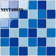 Gạch Mosaic kính chip KT 48x48mm mã Gp-48051 (1h/2m/22vi/16.5kg) - Daisan Mart