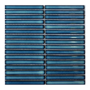 Gạch Mosaic Que Đũa Màu Xanh MHT 126 - Daisan Mart