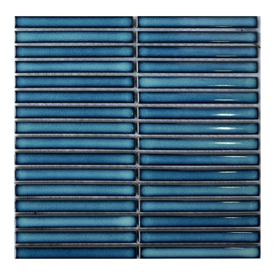 Gạch Mosaic Que Đũa Màu Xanh MHT 126 - Daisan Mart