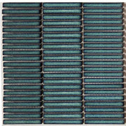 Gạch Mosaic que xanh rạn chip KT 12x92mm mã CT129214 - Daisan Mart