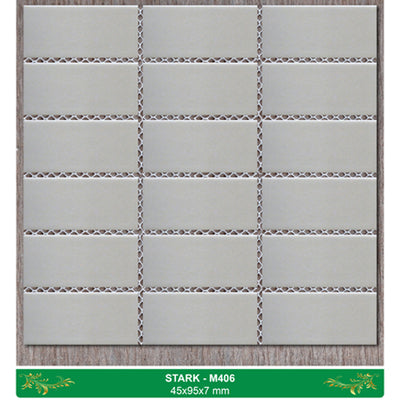 Gạch Mosaic Stark KT 45x95mm mã M406 - Daisan Mart