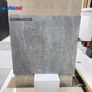 Gạch ốp lát 60x60cm men matt xám đậm - Daisan Mart
