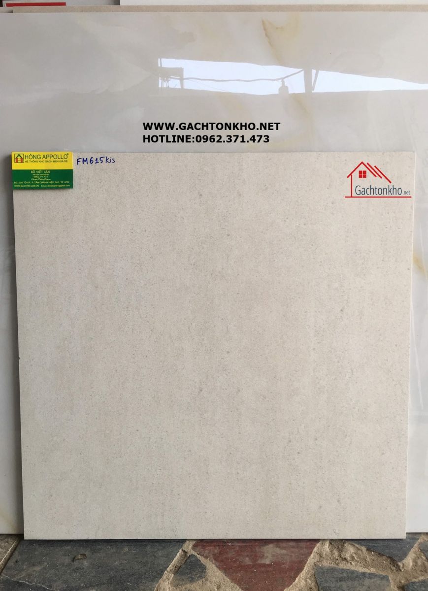 Gạch ốp lát 60x60cm men nhám màu be - Daisan Mart