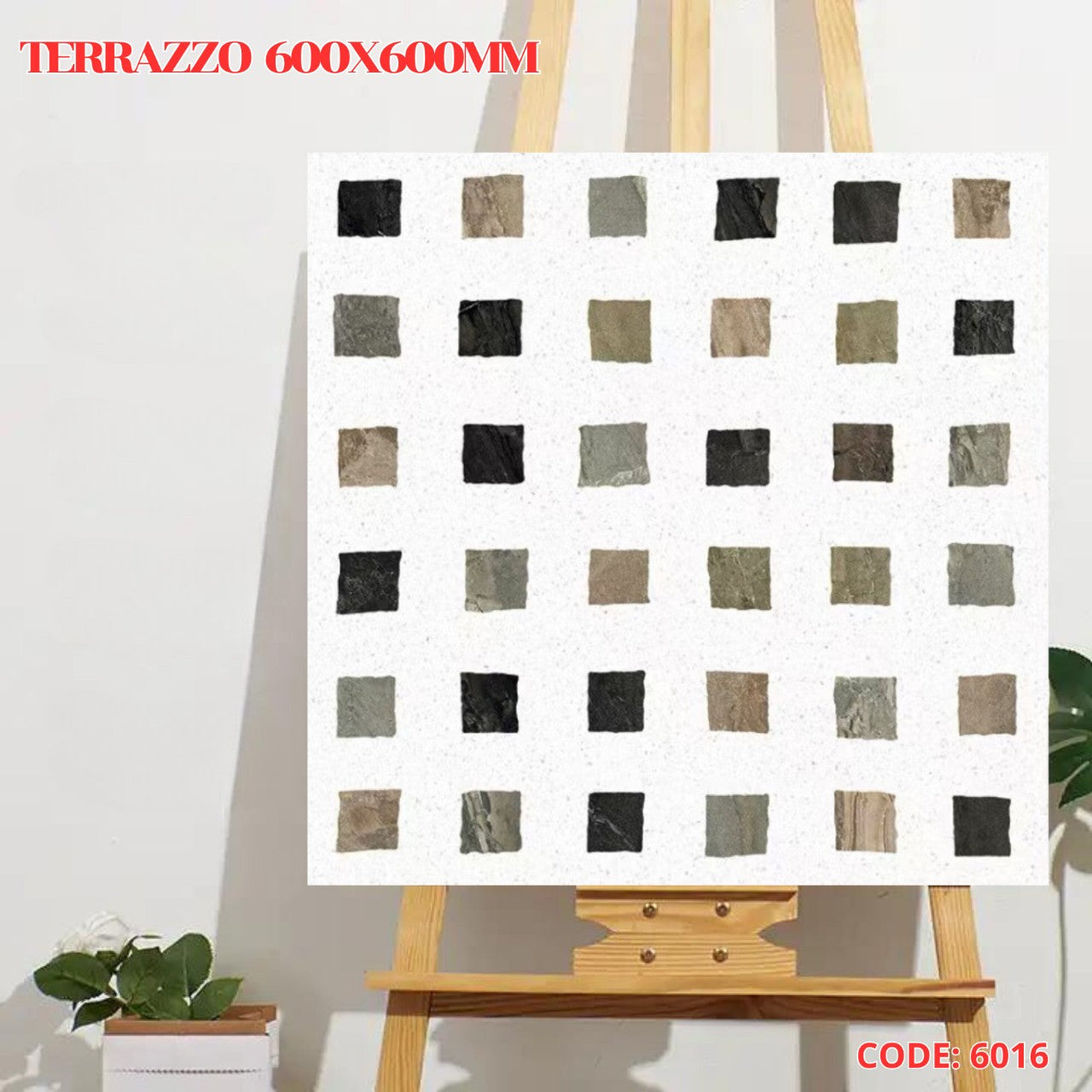Gạch Terazzo kt 600x600mm - Daisan Mart