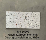 Gạch Terrazo porcelain men matt 300x600mm (1h/1.44m/8v) 36202 - Daisan Mart