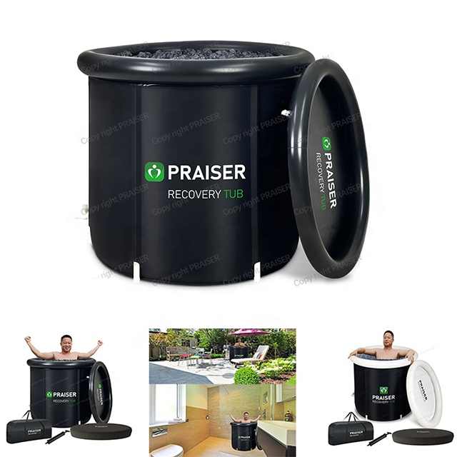 Bồn tắm nước đá phục hồi cho vận động viên bằng nhựa PVC Bồn tắm nước đá bơm hơi dành cho người lớn Bồn tắm nước đá di động - Daisan Mart