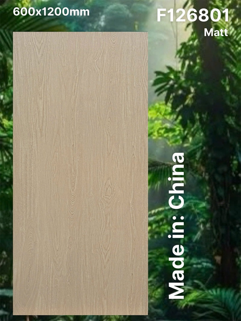 Bộ sưu tập Gạch Ốp Lát 60x120cm Trung Quốc màu vân gỗ 126801 - Daisan Mart