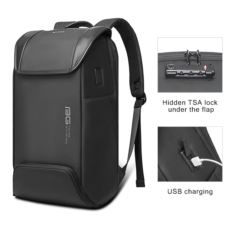 Ba lô đựng laptop Bange vải polyester chống trộm, chống nước, dành cho nam, mới xuất xưởng, tùy chỉnh, bán sỉ. - Daisan Mart