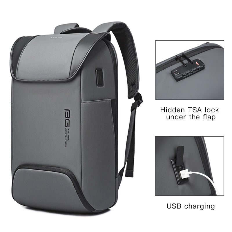 Ba lô đựng laptop Bange vải polyester chống trộm, chống nước, dành cho nam, mới xuất xưởng, tùy chỉnh, bán sỉ. - Daisan Mart