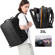 Men's Waterproof Polyester Laptop Backpack 15.6 inch USB Port, School, Travel, Customized, Wholesale, Factory Hot Sale 