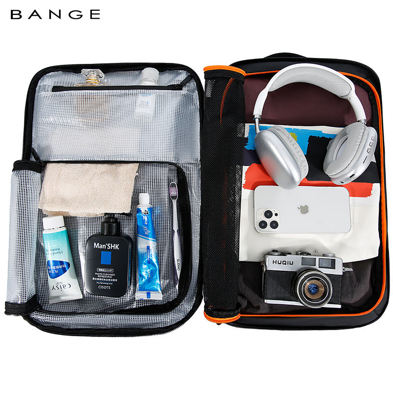 BANGE Ba lô laptop nam mới bán sỉ dung tích lớn, chống nước, khóa TSA, dành cho kinh doanh và du lịch - Daisan Mart
