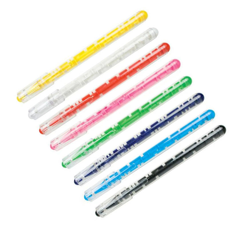 Wholesale colorful ballpoint pens, custom puzzle maze pens with personalized logo fun for kids 