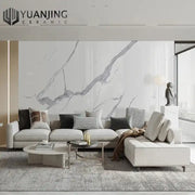 Đá Thiêu Kết Calacatta Trắng 800x2600mm Sang Trọng Hiện Đại - Daisan Mart