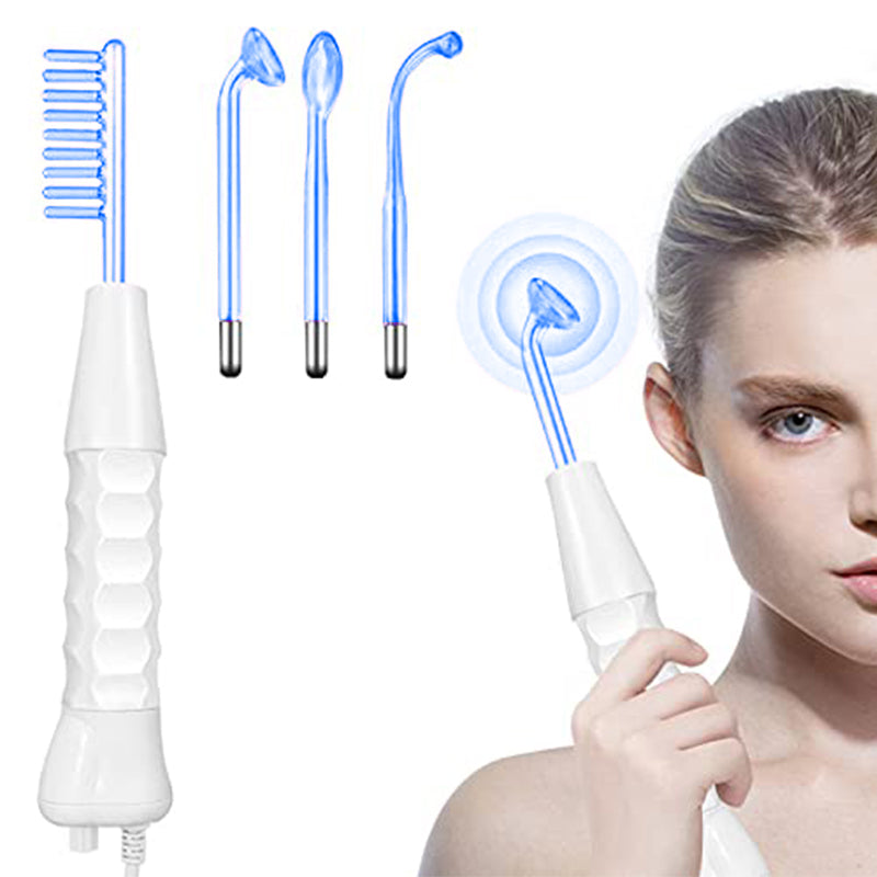 Đũa trị liệu mặt tần số cao chống lão hóa, giảm nếp nhăn, liệu pháp da Neon Argon - Daisan Mart