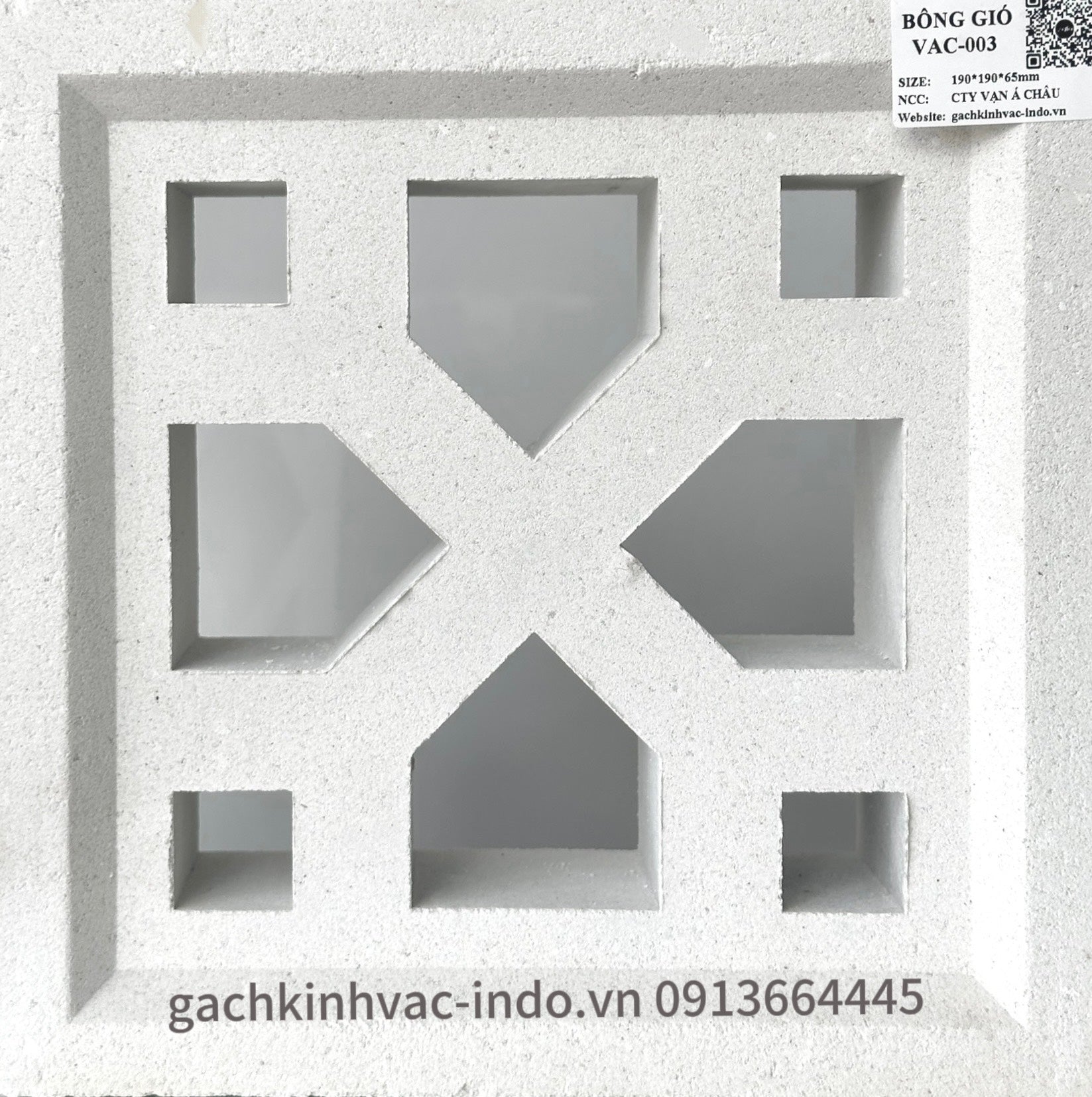 Gạch bông gió VAC-003 - Daisan Mart