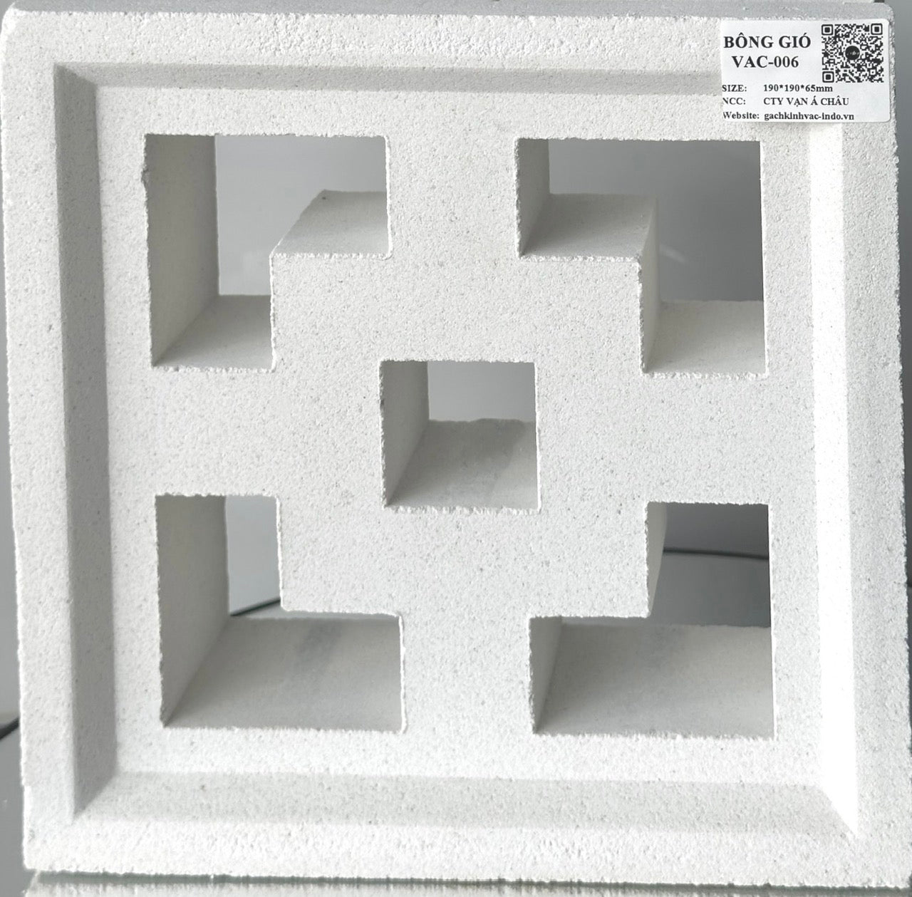 Gạch bông gió VAC-006 - Daisan Mart