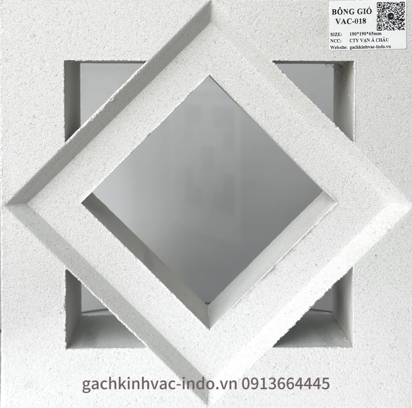 Gạch bông gió VAC-018 - Daisan Mart