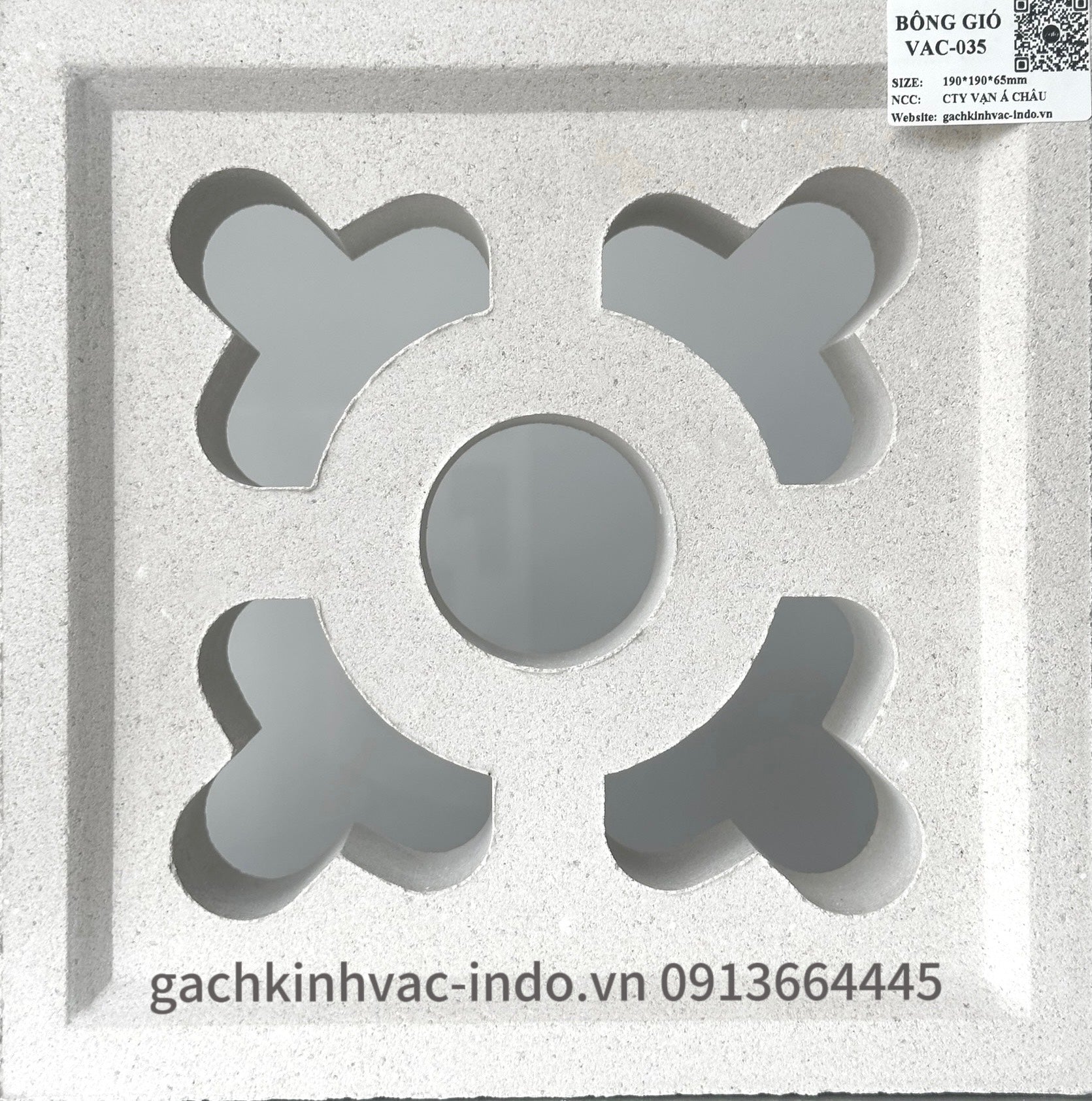 Gạch bông gió VAC-035 - Daisan Mart