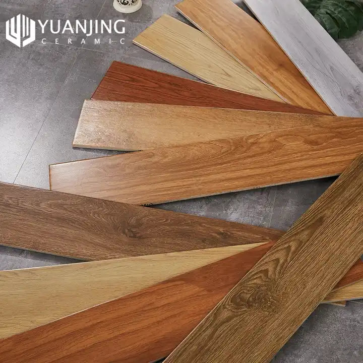 Gạch Giả Gỗ 150x800mm Men Sứ Giả Gỗ Nguyên Khối Mờ Lát Sàn - Daisan Mart