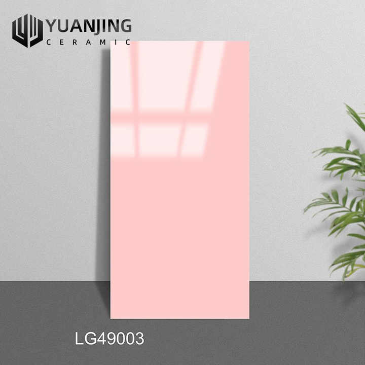 Gạch men bóng màu trơn phong cách kem Pháp Morandi 400x800 - Daisan Mart