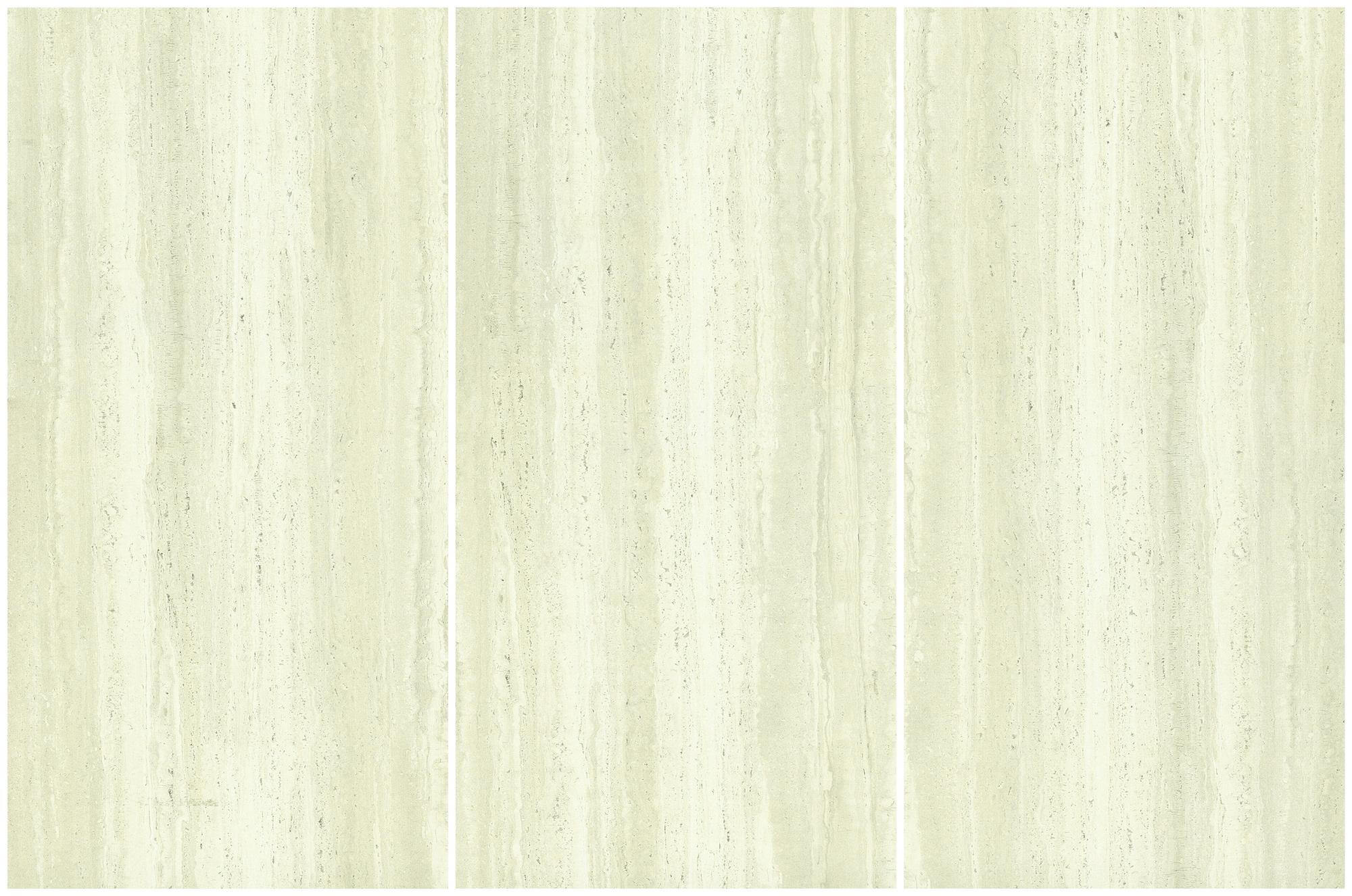 Gạch men sứ giả cổ trang trí đá Travertine La Mã màu vàng 600x1200mm bề mặt mờ - Daisan Mart