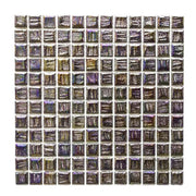 Gạch mosaic thủy tinh trong nhà và ngoài trời Fantasy Purple Pebble - Daisan Mart