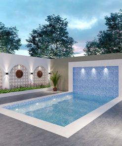 Gạch ốp lát bể bơi Đồng Tâm 20×20 màu xanh dương 2020MARINA001 - Daisan Mart