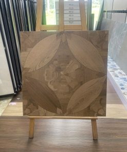 Gạch Ốp Lát vân gỗ bông hoa Trung Quốc 60x60cm 622 - Daisan Mart
