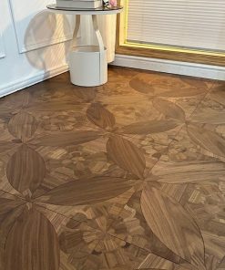 Gạch Ốp Lát vân gỗ bông hoa Trung Quốc 60x60cm 622 - Daisan Mart
