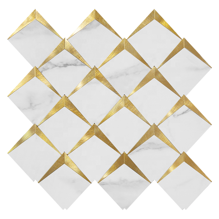 Gạch ốp tường bếp hình vuông chất lượng tốt phổ biến, làm thủ công, gạch mosaic dùng cho đồ thủ công - Daisan Mart