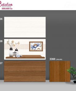 Gạch ốp tường Catalan 30×60 giả vân gỗ 3926-3927-3928 - Daisan Mart