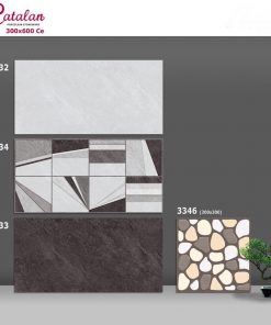 Gạch ốp tường Catalan 30×60 màu ghi đậm 3933-3634-3932 - Daisan Mart