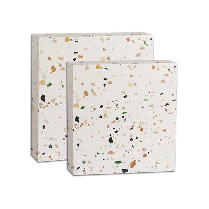 Gạch ốp tường chống thấm nước, họa tiết Terrazzo, dải phân cách sàn, màu sắc, tấm Terrazzo, sàn sân thượng được đánh bóng, gạch Terrazzo - Daisan Mart