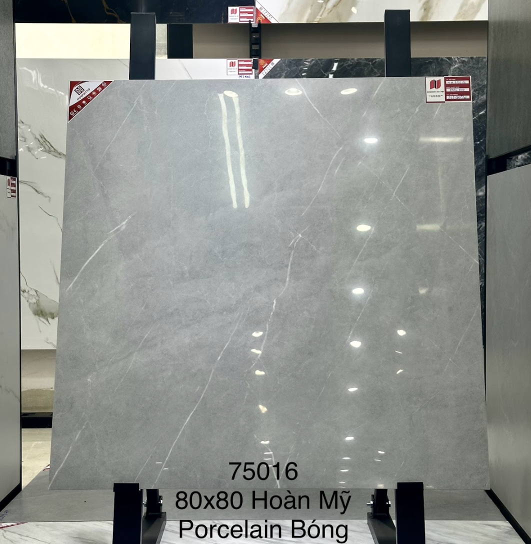 GẠCH PORCELAIN HOÀN MỸ 80×80 MÃ 75016 BÓNG - Daisan Mart