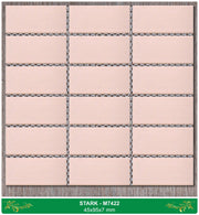 Gạch thẻ ốp tường màu hồng 45x95mm mã  506 - Daisan Mart