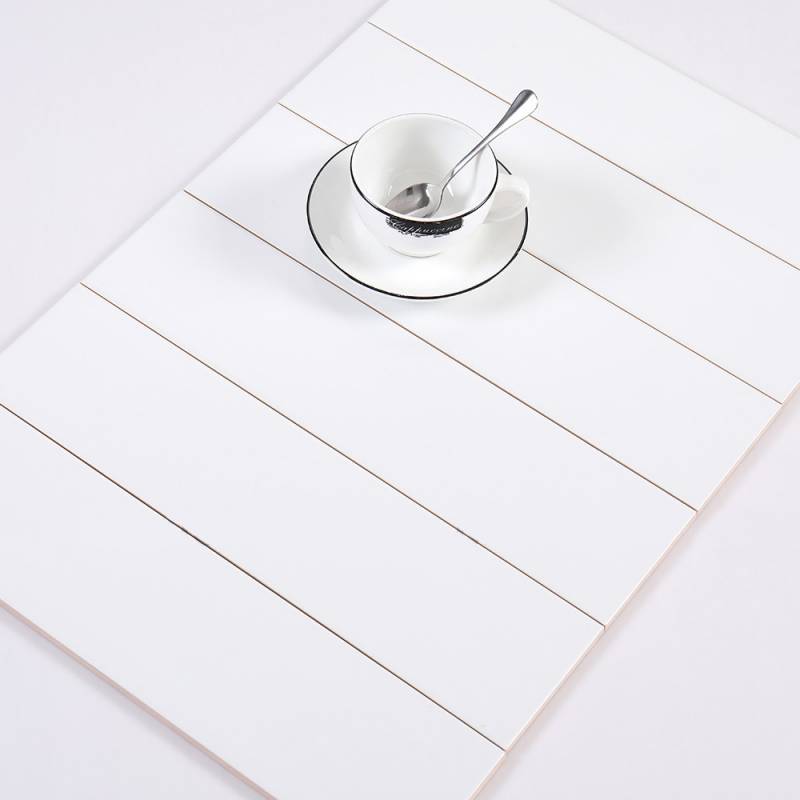 Gạch thẻ trắng mờ phẳng KT 100x300mm M1300Y - Daisan Mart