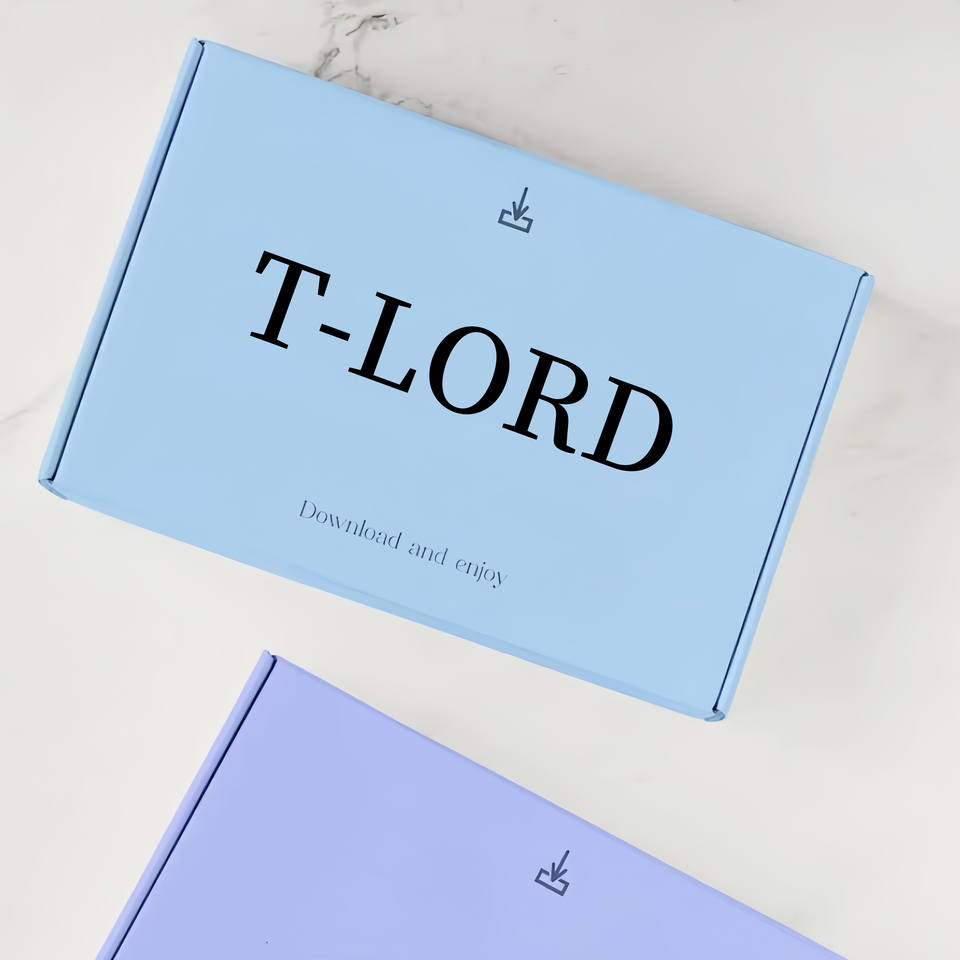 Purple Blue Airplane Style Shipping Box, Custom Logo Printing, Lightweight, Stackable, Low MOQ for E-commerce 