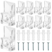 Kẹp gương nhựa trong suốt, phụ kiện nội thất 6/4/3mm - Daisan Mart