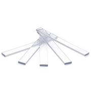 Khối cửa kính chất lượng cao FHC 0,080" X 1/4" X 2" Khối lắp đặt bằng nhựa trong suốt cho nhà bếp phòng tắm - Daisan Mart