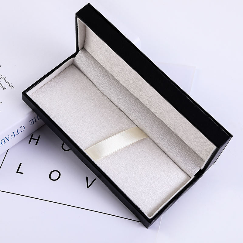 Promotion: High-class, luxurious PU leather pen gift box, customized logo, for businesses 
