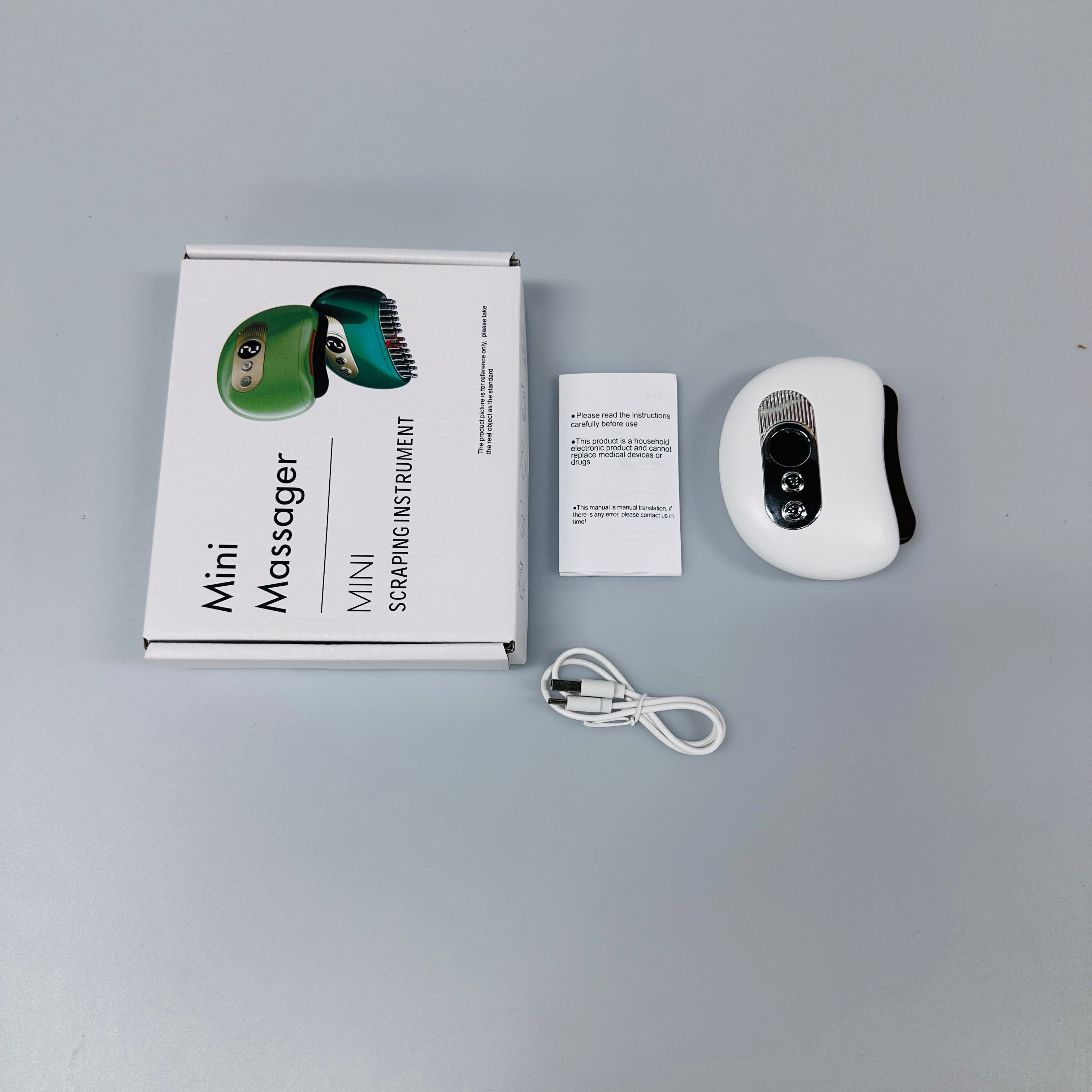 Máy massage Gua Sha điện đá Bian logo tùy chỉnh massage mặt và cơ thể - Daisan Mart