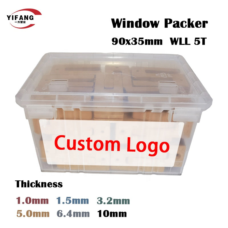 Miếng đệm cửa sổ hình móng ngựa 90x35mm tùy chỉnh bằng nhựa - Daisan Mart