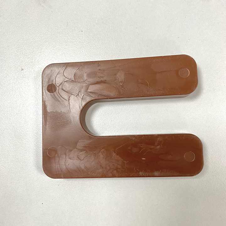 Miếng đệm móng ngựa bằng nhựa hình chữ U 1/2'' Miếng đệm cửa sổ Miếng đệm nhựa cho kết cấu kính - Daisan Mart
