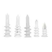 Móc nhựa gắn tường khô 13*40 kèm dụng cụ nylon - Daisan Mart