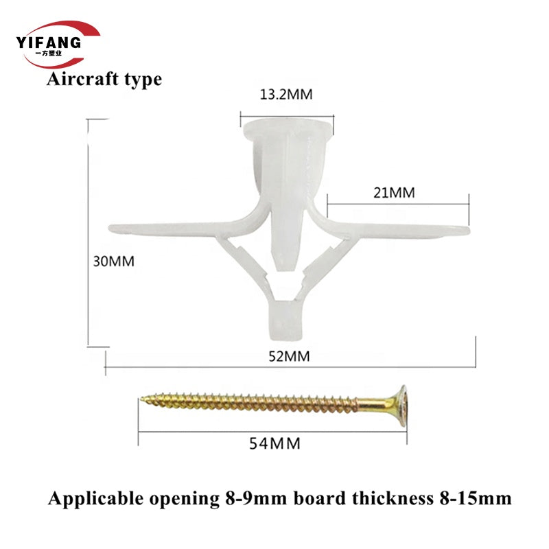 Ống giãn nở/Bulong giãn nở/Đệm nở bằng nhựa Nylon cho máy bay - Daisan Mart