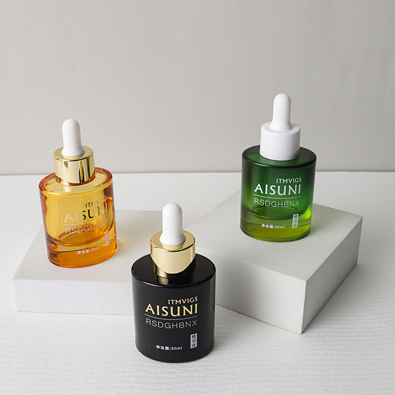 Nhà sản xuất bao bì mỹ phẩm Lọ thủy tinh chia vạch có ống nhỏ giọt đựng tinh chất tinh dầu 30/40ml - Daisan Mart