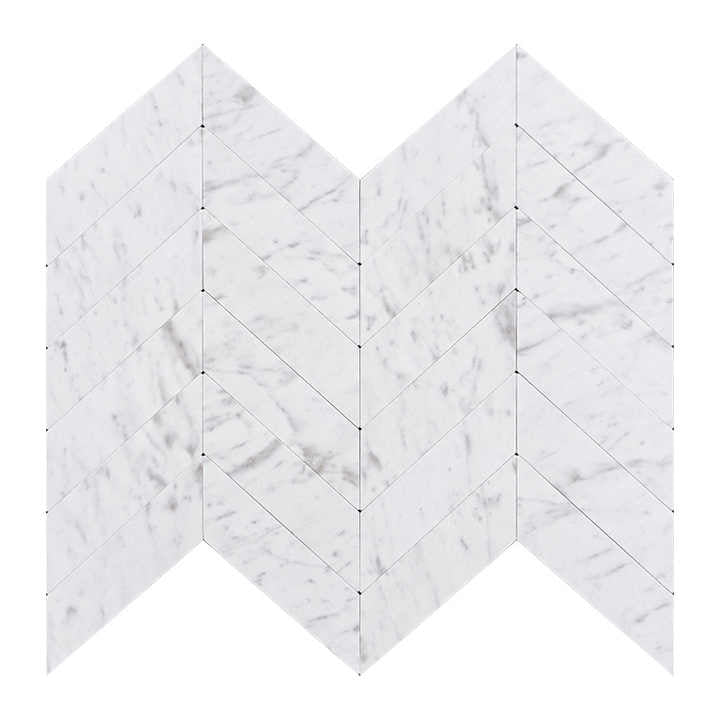 Nhà sản xuất Phật Sơn Bán buôn Gạch ốp tường bếp tự dính hình xương cá bằng nhôm Mosaic - Daisan Mart