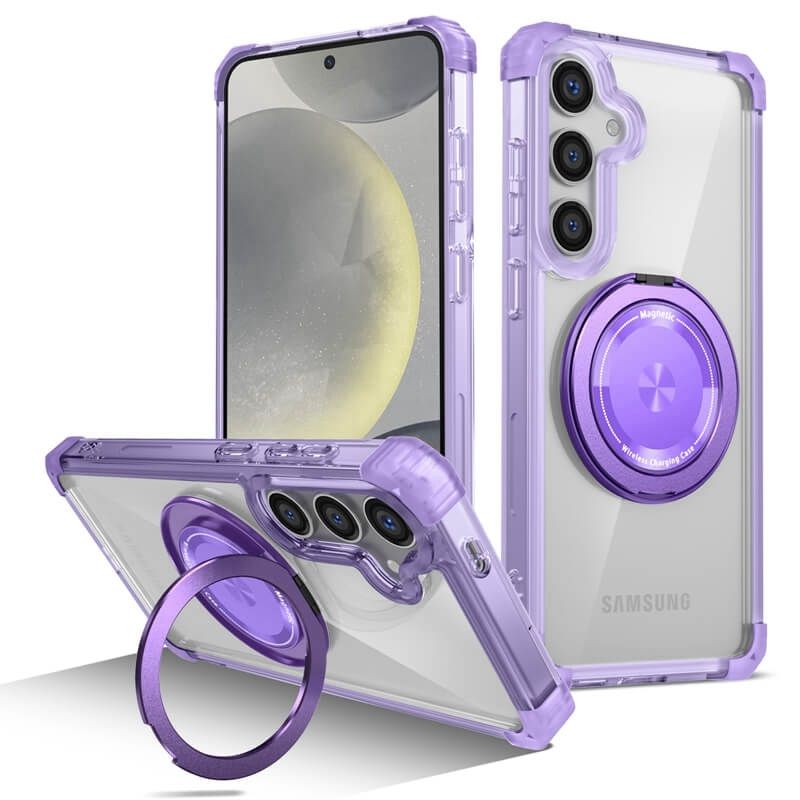 Ốp Lưng Trong Suốt Chống Sốc Kèm Giá Đỡ Samsung - Daisan Mart