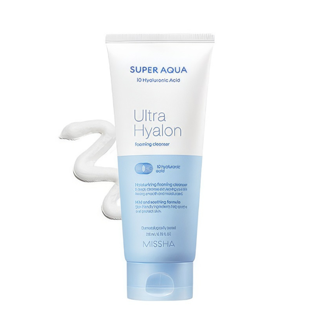 Missha Super Aqua Ultra Hyalron Foaming Cleanser 200ml