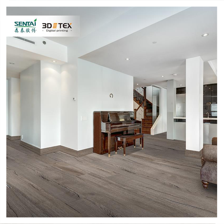 Sàn gỗ công nghiệp nhựa dày 5mm Sàn gỗ công nghiệp SPC Click Sàn nhựa Vinyl - Daisan Mart